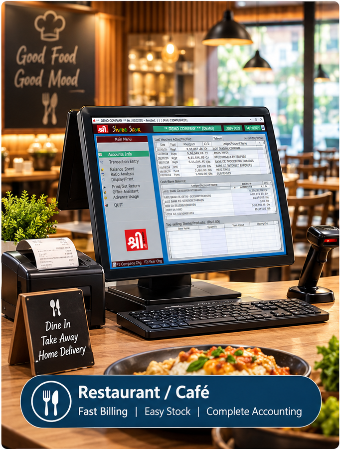 KOT and billing for restaurants and food chains
